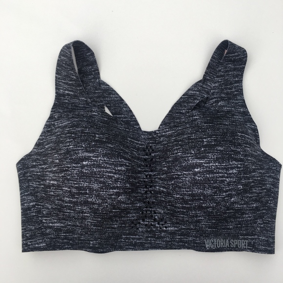 Soutien-gorge De Sport Victoria's Secret Angel Max – Noir – Taille 32D – Maintien Haut (Très Bon état)